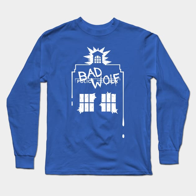 Bad wolf Long Sleeve T-Shirt by RageInkAge